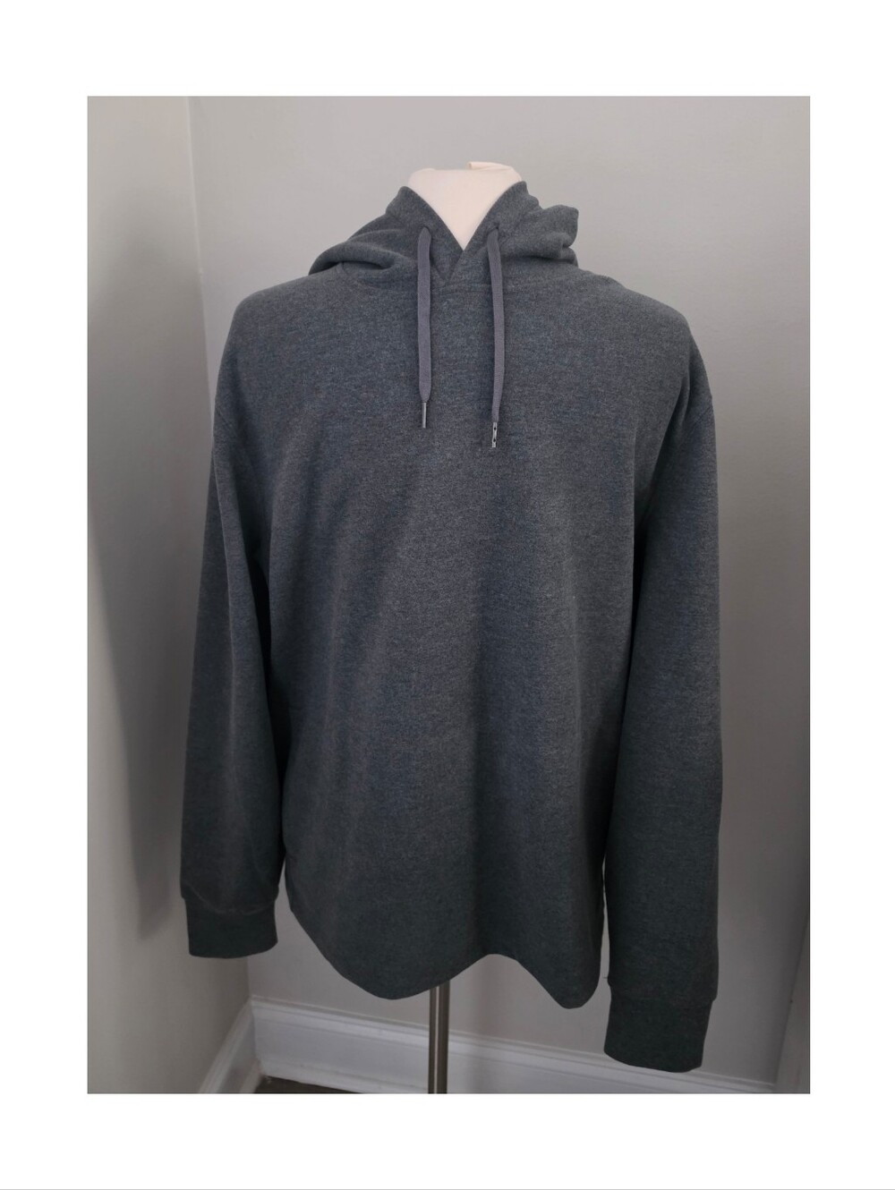 J.Crew Knits Men’s Large Heavyweight Hoodie Dark Gray NWOT